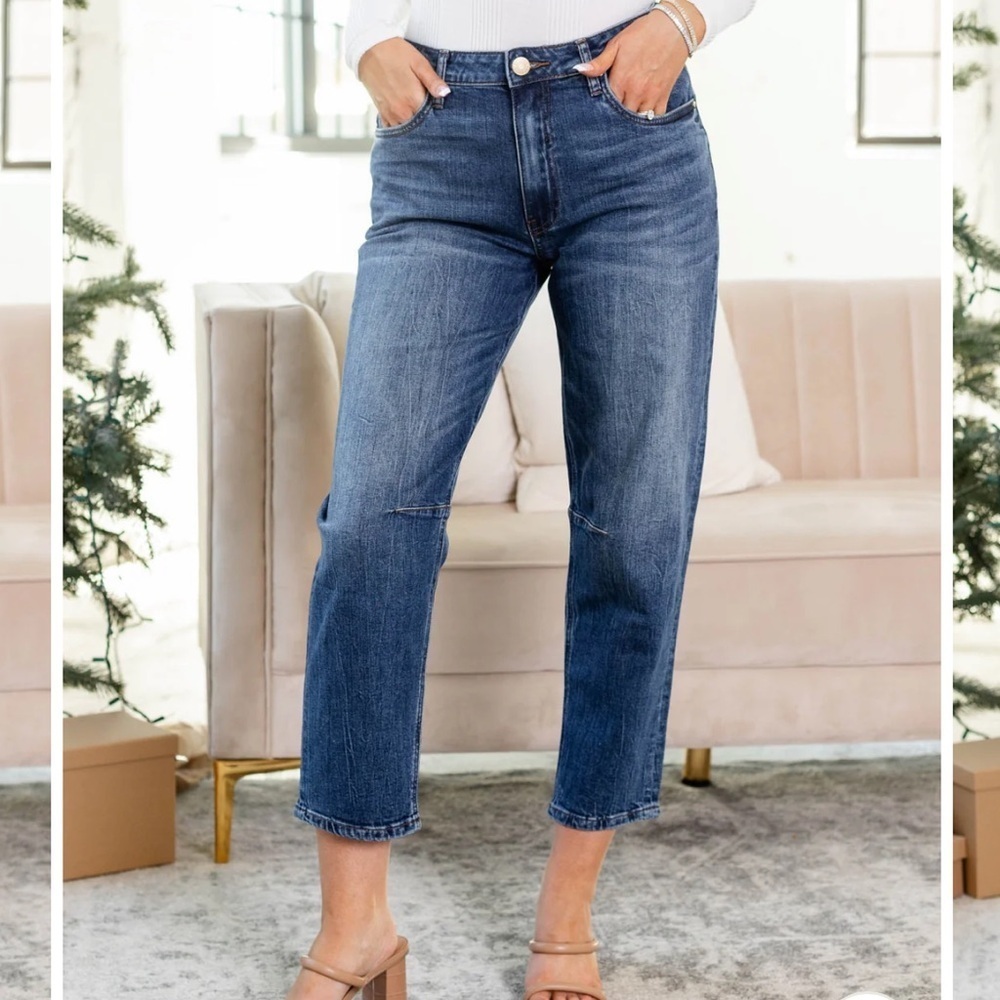 KUT ASHELY HIGH RISE SLOUCHY BARREL Jeans size 6